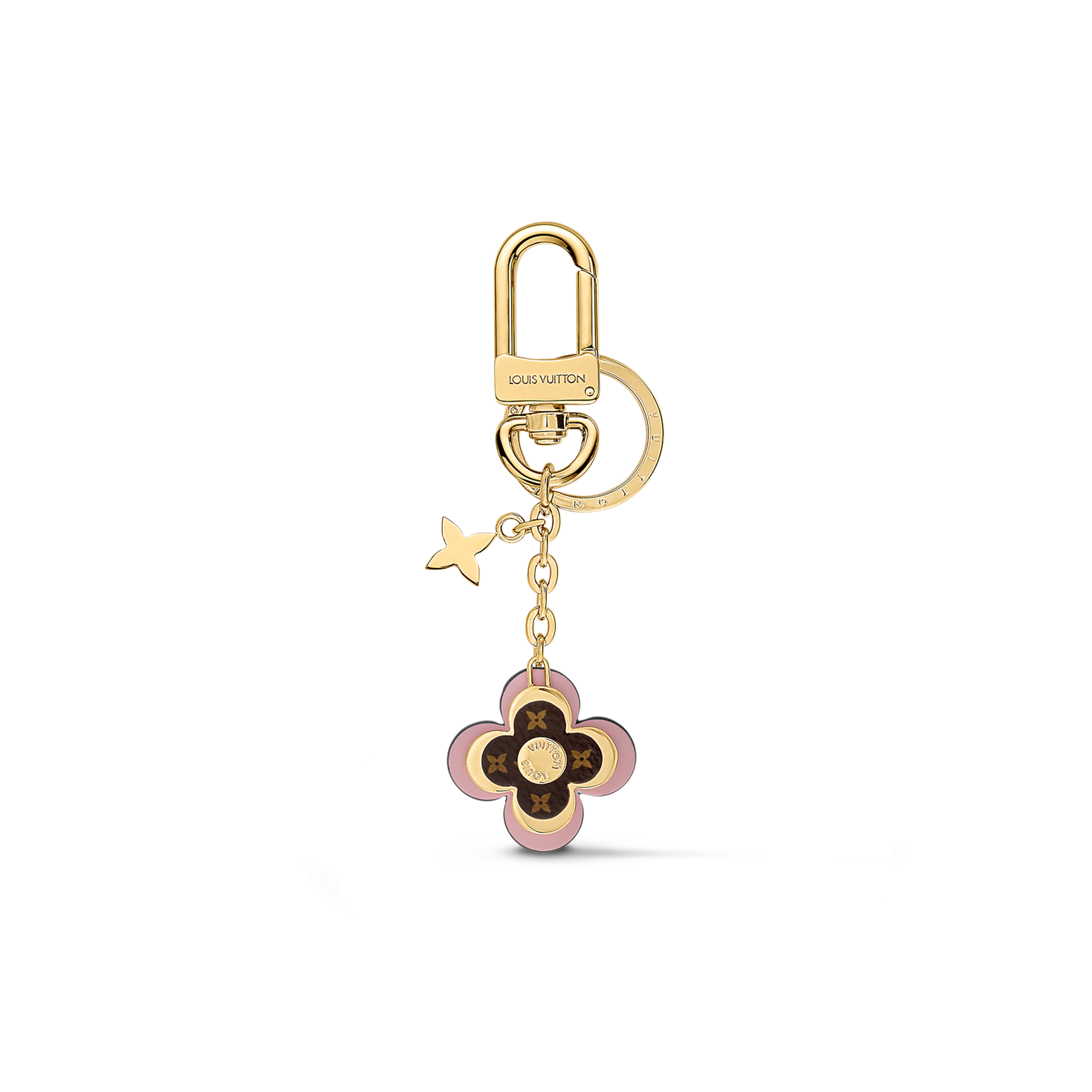 LOUIS VUITTON BLOOMING FLOWERS BB BAG CHARM AND KEYCHAIN M63085